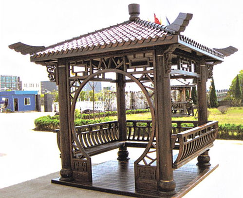 安徽防腐木涼亭 庭院防腐木涼亭 合肥旺發(fā)木業(yè)